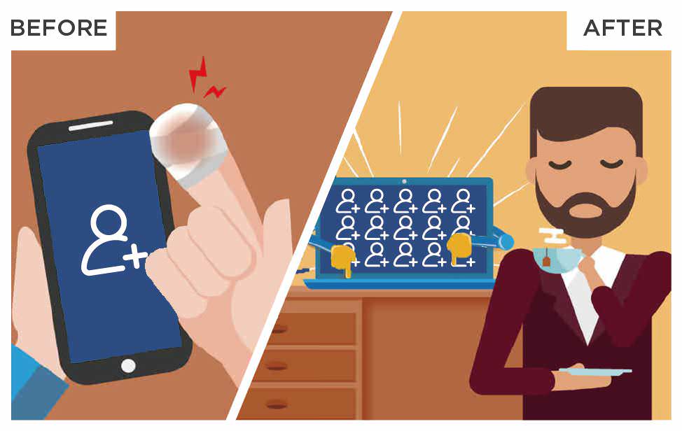 我們提供的免費的Facebook自動加好友機器人